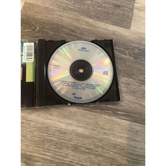 UFO Lights Out CD 1985 Chrysalis  VK 41127. Vintage. - Picture 8 of 9